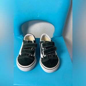 Vans Toddler Old Skool Black Suede Sneaker